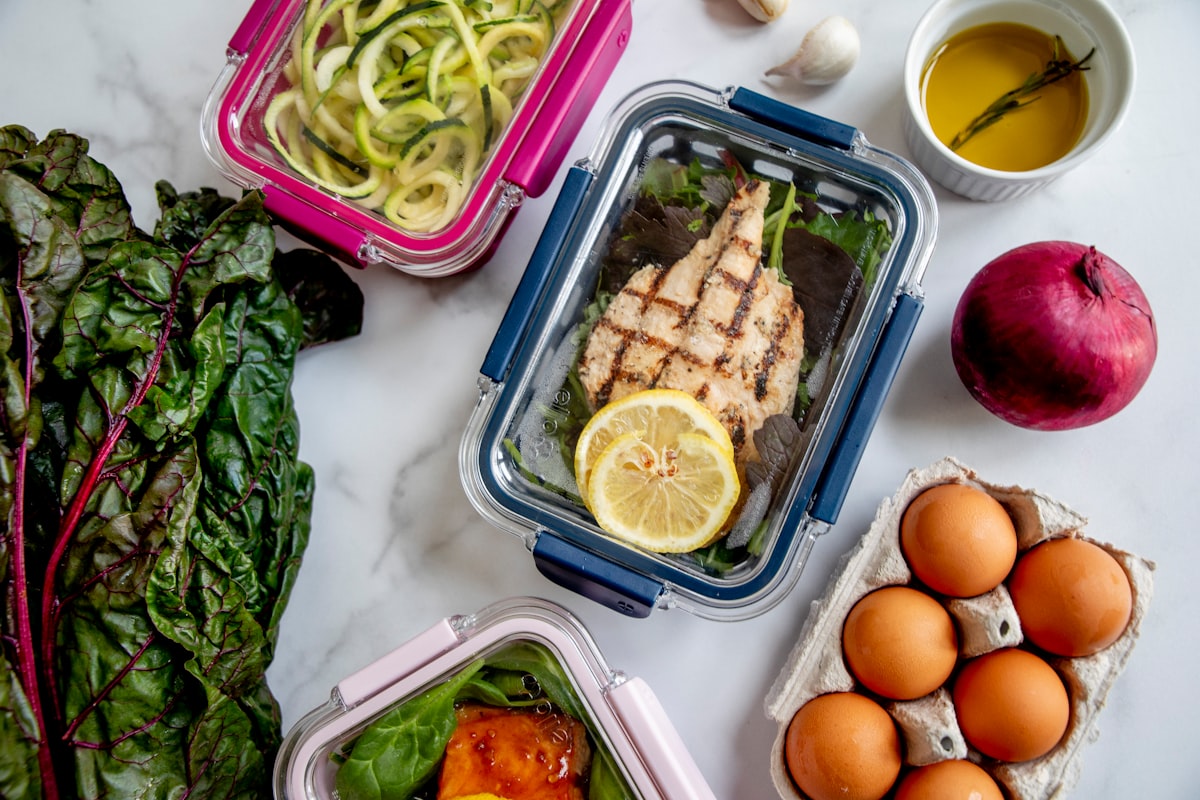 Nutritious whole foods and meal planning
